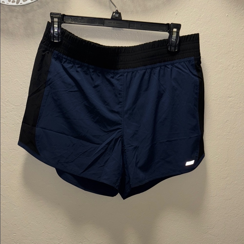 Amazon Essentials Women's Athletic Shorts in Navy and Black